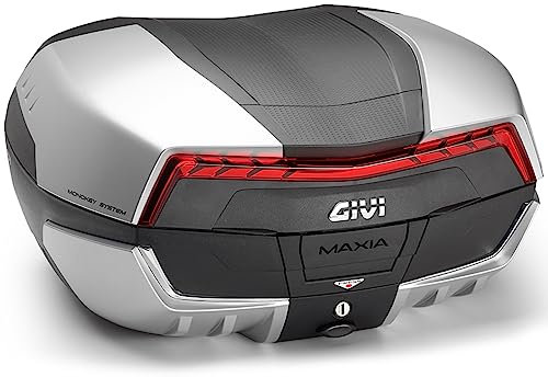 givi v58n topcase + trager alu maxia 5 kompatibel mit suzuki dl 650 v-strom 2017 2018 2019 2020 2021 2022 mototopgun