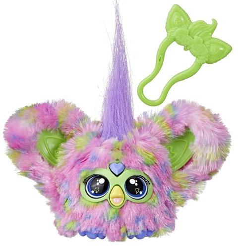 Furby Furblets Too-Koo Mini elektronisches Plüschspielzeug, [Multi-Colored Pattern]