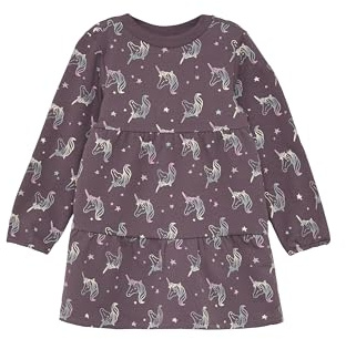 Sweatkleid mit Allover Print