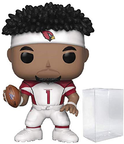 POP Fußball: Cardinals – Kyler Murray (Away Uniform) Funko Vinyl-Figur (zusammen mit kompatibler Box-Schutzhülle), mehrfarbig, 9,5 cm