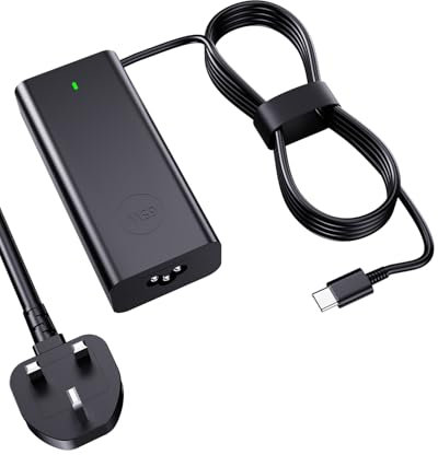 USB C Dell 5330 7430 3340 Laptop Charger,for Dell Latitude 3440 3540 5340 5440 5540 7340 7440 7640 9440 2in1, XPS 13 9350 9360 9365 9370 9380, Chromebook 3100 3400 5190 Power Supply
