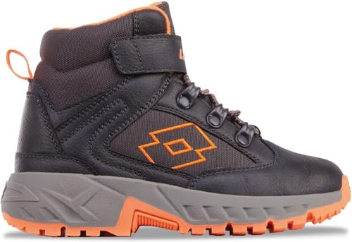 Lotto Stylecode: 2600440K Woodlark Mid K Unisex Kids Stiefel Navy/Freaky Orange Größe: 26