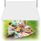 Voile D'Ombrage, Filet Brise Vue 180 x 400 cm Toile Rectangulaire Imperméable, PES 95% Anti-UV Filet Tissé D'Occultation pour Extérieur Jardin Terrass Balcon, Blanc
