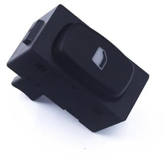 ASADF Botonera para Peugeot 307 SW para CC 307SW 407 Elevalunas Eléctrico Interruptor Elevalunas Puerta Trasera Botón Único 6554.E8 6554 E8 6554E8 Botonera Elevalunas