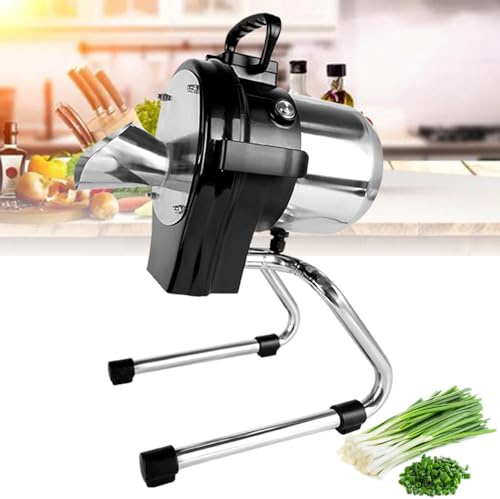 Elektrische Gemüseschneidemaschine, Schneidemaschine, professionelles Gemüse Schneider, 1–5 mm Schnittstärke einstellbar, 6000 U/min, für Restaurants,110LK