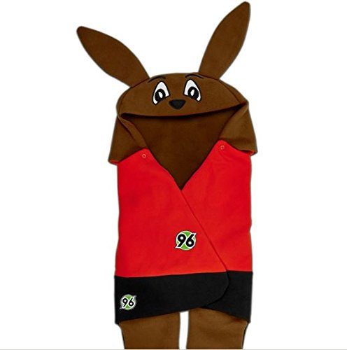 Hannover H 96 Wickeldecke Baby EDDI, Fleecedecke, Decke, Kuscheldecke, Fleece Cozy Blanket, Manta de la
