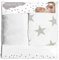 Lilly and Ben® Funda cambiador bebe algodon rizo - 2 fundas para colchoneta cambiador-es bañera-s - 3 tamaños