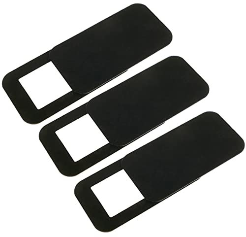 BeMatik - Cubierta de privacidad Tapa de Lente Webcam móvil Tablet Pack 3 Unidades