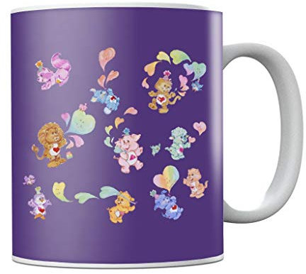 Care Bears Love Heart Montage Mug