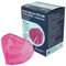 Radex 85005254. Caja de 25 Mascarillas FFP2, Rosa Fucsia, 5 Capas, CE 2841, Hecha en España, 160x108mm