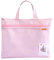 A4 Dokumententasche Zip Beutel Tragetasche Nylon Mesh Beutel Wasserdichte Doppel-Reißverschluss Klein Etiketten Schüler Büro Liefert Reisetasche Rosa