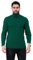Hamishkane Mens High Polo Roll Neck Jumper, Cable Knitted Long Sleeve Turtle Neck Sweaters, Casual Pullover Winter Jumpers for Men UK Bottle Green
