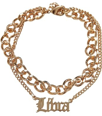 Urban Classics Unisex Zodiac Golden Anklet