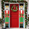 Weihnachts-Nussknacker-King-Türhänger Veranda-Banner für drinnen und draußen, moderne Hausdekoration, Nussknacker-Banner für Haustür, Wohnzimmer, Küche, Wand, Party