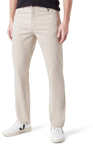 Wrangler Men's Texas Slim Jeans, Plaza Taupe, 38W / 30L