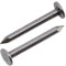 AERZETIX - C70847 - Lot de 500 Clous à tête plate Ø2.5x25 mm - diamètre de la tête Ø7 mm - en acier - couleur argent - rembourrage bardage menuiserie fauteuile