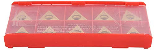 10 Pz Tcmt 16t304 Triangolare In Acciaio Al Tungsteno Carburo di Lama Inserto CNC Tornitura Utensile Fresatrice Frese In Metallo Duro Triangolare Tornio Bit Tornio Inserti 60