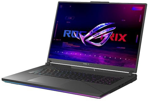 ASUS ROG Strix G18 18 240Hz Laptop 1TB SSD 96GB DDR5 RAM Win 11 Pro (Intel 14th Gen Core i9-14900HX Processor Turbo 5.80Ghz, NVIDIA GeForce RTX 4070, 18 QHD 2560x1600) Gaming Notebook Computer
