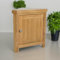 GROFurniture Oak Corner Cabinet, Corner Storage Triangle Cuboard Unit for Livingroom, Bathroom & Hallway, READY ASSEMBLED wooden furniture