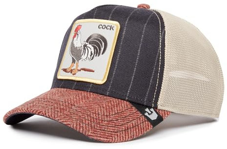Goorin Bros. Luxury Moon Collection Casquette camionneur pour homme et femme, Bleu marine (Moon Rooster), taille unique