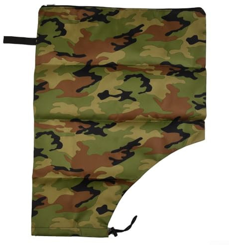 Sac d'aspirateur de rechange pour souffleur de feuilles, pelouse, cour, jardin, déchiqueteuse, cousu avec des fils pour plus de résistance, pour aspirateur (camouflage)