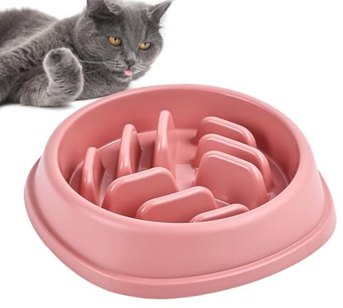 Cuenco de comida lenta para perros, comedero lento para perros – Alimentador lento para perros | Antiasfixia de laberinto de alimentación lenta antideslizante para perros, almuerzo familiar, picnic