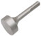 1Pcs SDS T Post Ground Rod Driver Hammer Drill Rod Converter, Ground Rod Bits Driver Socket for Hammer Drill Grounding Rods, Round Shank Hammer Head (Flat)