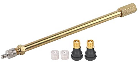 cardyven Vacuum Tubeless Tire Valve, Tubeless Valve Replacement with Multifunctional Extension Pipe Rubber Valve Stems Fit for Xiaomi M365/PRO Scooter