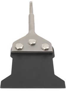 NICCOO Burin à Spatule SDS-Plus, Set de Burins à Mastic Burin à Carrelage pour Enlever Ladhésif pour Carrelage et Sol, Moquette, Linoléum, Contreplaqué, Surface Murale, et plus