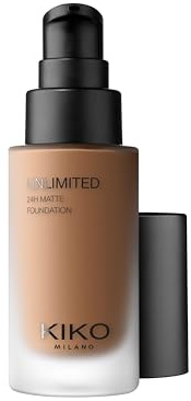 KIKO Milano Unlimited 24H Matte Foundation 9 NG, Long-Lasting Matt Liquid Foundation With Up To 24-Hour Hold