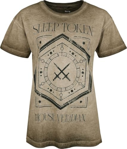 Sleep Token House Veridian Frauen T-Shirt beige Band-Merch, Bands