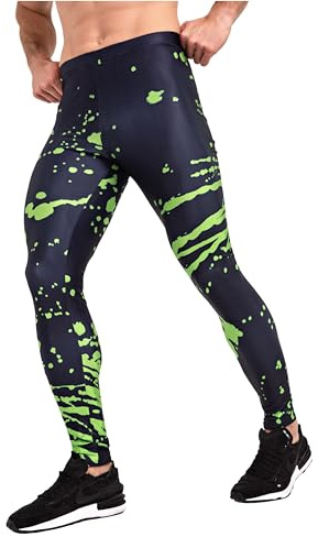 Kapow Meggings Originals Men’s Fashion Leggings, Lightweight 4-Way Stretch Streetwear Tights for Festivals, Concerts, Travel, Lounging & Everyday Wear