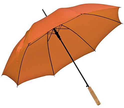 Automatik-Regenschirm / Farbe: orange