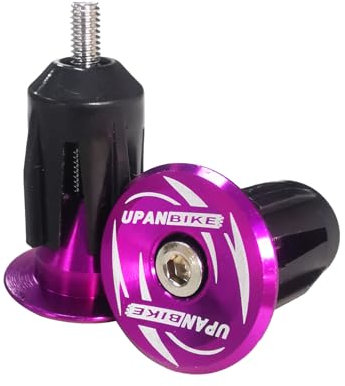 UPANBIKE Fahrrad Lenker Endkappen Aluminiumlegierung Lenkerstopfen Endstopfen Lenkergriffe Bar End Plugs für Fahrrad,MTB, Rennrad