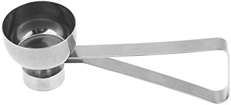 Aramox Eierköpfer Edelstahl Eieröffner Silber Egg Topper Edelstahl Egg Breaker
