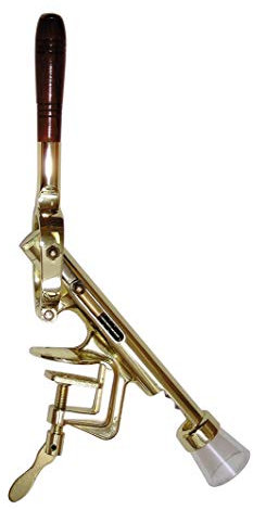 Professional Brass Wine Opener Corkscrew by Chabrias LTD