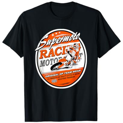 Supermoto T-Shirt Supermotard Moto Cross Enduro SM T-Shirt