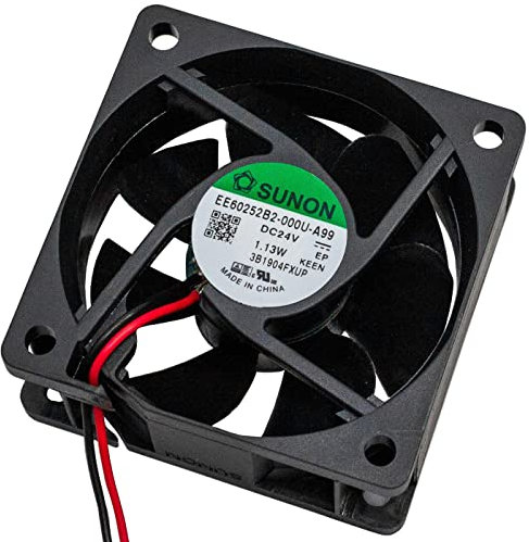 Fan Ventilateur 24V DC 1,13W 60x60x25mm 32,7m³/h 3800U/Min 32,7m³/h Sunon EE60252B2-A99