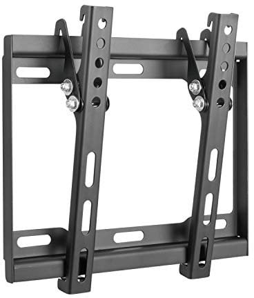 RICOO Supporto TV parete N0722 Inclinabile Fisso Televisore 23-42 (58-107 cm) Staffa universale Televisione LED/LCD/Curvo VESA 100 x 100-200 x 200