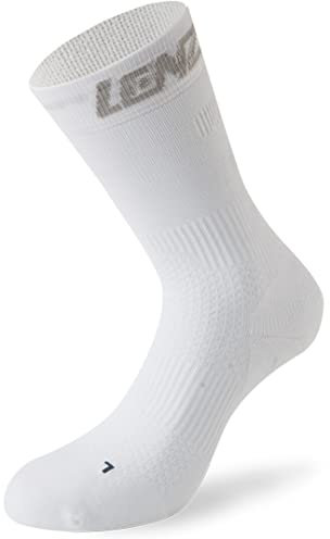 Lenz 6.0 Mid Kompression Socken (White,39-41)