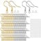 Earring Hooks,100 PCS/50 Pairs Sterling Silver Earring Hooks, Hypoallergenic Earring Hooks with Clear Silicone Earring Backs Stoppers for DIY Jewelry Making