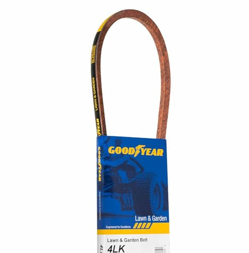 Goodyear 4LK370 Lawn and Garden Aramid V-Belt 1/2 x 37 in