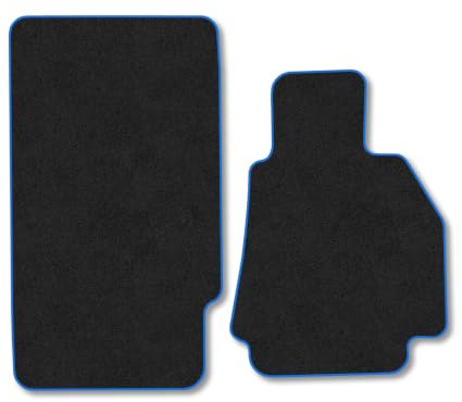 BMW Z3 (1995-2003) Carpet Car Mats | Blue Edge Trim Tailored Fit Floor Mats Full Coverage Protection Accessories Easy Clean Anti Slip Made in the UK