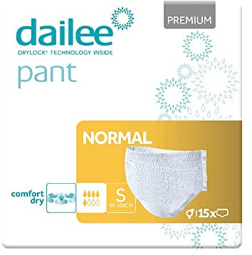 Dailee Pant Premium Normal S, 15 Stück
