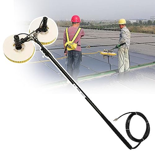Roboraty Reinigung von Photovoltaik- und Solarmodulen, Fensterreinigung, Reinigung von Glaswänden, Reinigung von 3,5 m/5,5 m/7,5 m Waschset, Ausrüstung, Reinigung von Verlängerungsstangen,7.5M/295in
