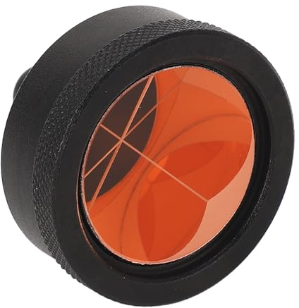 Prisma, 25,4 Mm Mini-Vermessungsprisma, Optisches Glas, Totalstation, Vermessungs-Ersatzprisma mit ABS-Schutzhülle