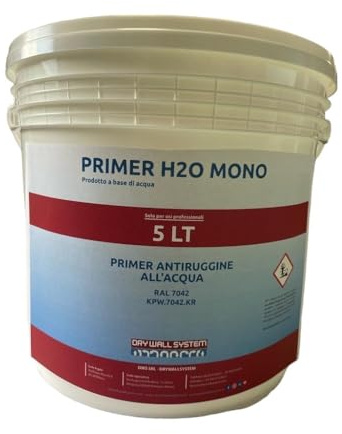 drywallsystem Polyurethanharz Imprägnierung für Terrassen POLIUR.H2O WHITE (Grundierung 5 l Wasser)