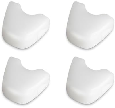 N490008 Nailer No Mar Tip Replacement for DeWalt Brad Nailer Gun Rubber Tip - Fits BCN650D1 BCN662D1 DCN650B DCN650D1 DCN662B DCN662D1, (4 Pack)