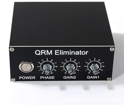 Rordigo QRM Control PTT X-Phase 1-30 MHz HF-Band Eliminator QRM Aluminiumlegierung QRM Transmission Radio und Fernseher