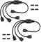 QWORK® 2 pezzi cavo splitter ARGB, 5 V, 3 pin, splitter argb, 1 presa su 3 spine, 30 cm, per dissipatore CPU e ventola ARGB 5 V